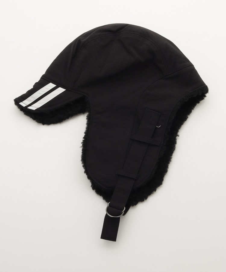 オフプライスストア(ファッショングッズ)(OFF PRICE STORE(Fashion Goods))のNERDY（ノルディ） FLEECE REVERSIBLE TROOPER HAT ブラック(019)