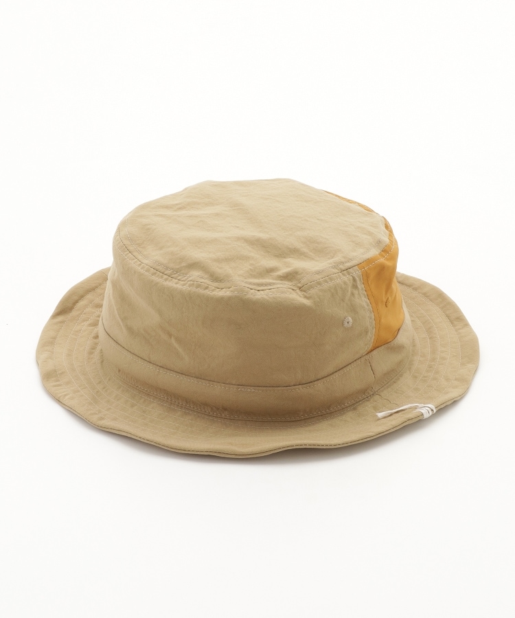 オフプライスストア(ファッショングッズ)(OFF PRICE STORE(Fashion Goods))のHUNTISM（ハンティズム） 配色切り替えバケットハット ベージュ(052)
