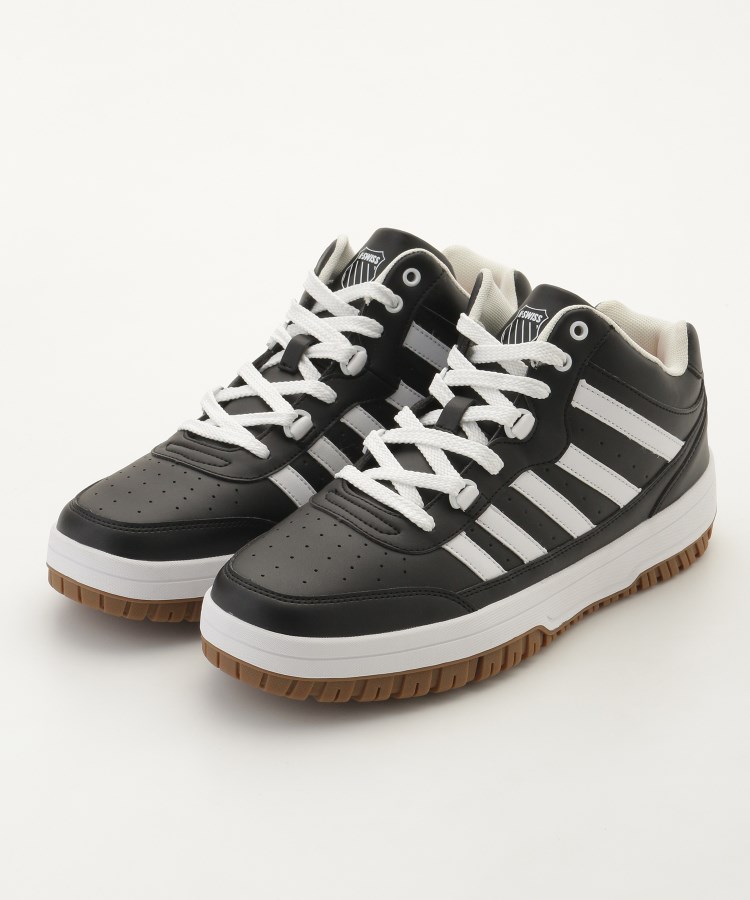オフプライスストア(ファッショングッズ)(OFF PRICE STORE(Fashion Goods))のK・SWISS（ケイ・スイス） レースアップミドルカットスニーカー ブラック(019)