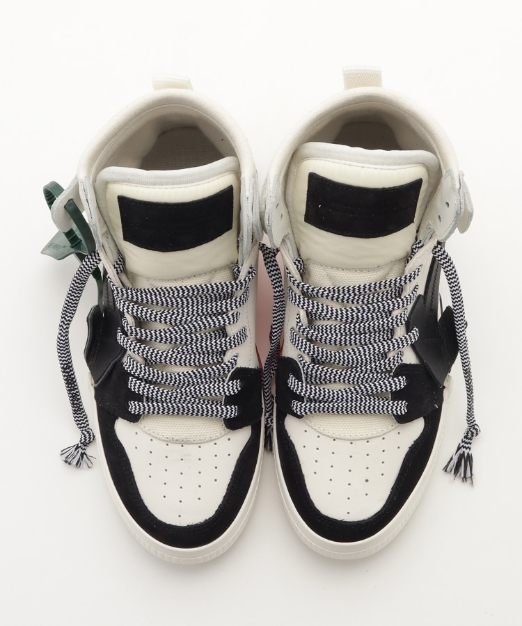 OFF-WHITE™(オフ-ホワイト) HIGH TOP VULCANIIZE LEATHE OFF-WHITE™(オフ-ホワイト) HIGH TOP VULCANIIZE LEATHE