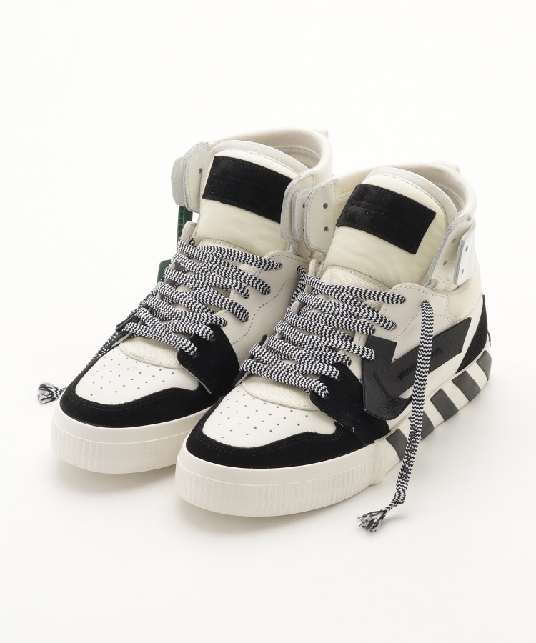 OFF-WHITE™(オフ-ホワイト) HIGH TOP VULCANIIZE LEATHE OFF-WHITE™(オフ-ホワイト) HIGH TOP VULCANIIZE LEATHE