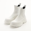 オフプライスストア(ファッショングッズ)(OFF PRICE STORE(Fashion Goods))のALEXANDER MCQUEEN(アレキサンダーマックイーン) サイドゴアブーツ ホワイト(002)