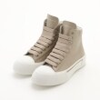 オフプライスストア(ファッショングッズ)(OFF PRICE STORE(Fashion Goods))のALEXANDER MCQUEEN(アレキサンダーマックイーン) ハイカット厚底スニーカー カーキ(027)