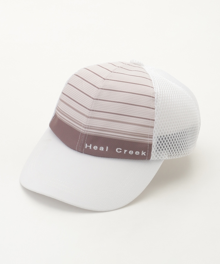 オフプライスストア(ファッショングッズ)(OFF PRICE STORE(Fashion Goods))のHeal Creek（ヒールクリーク） メッシュキャップ ホワイト(005)