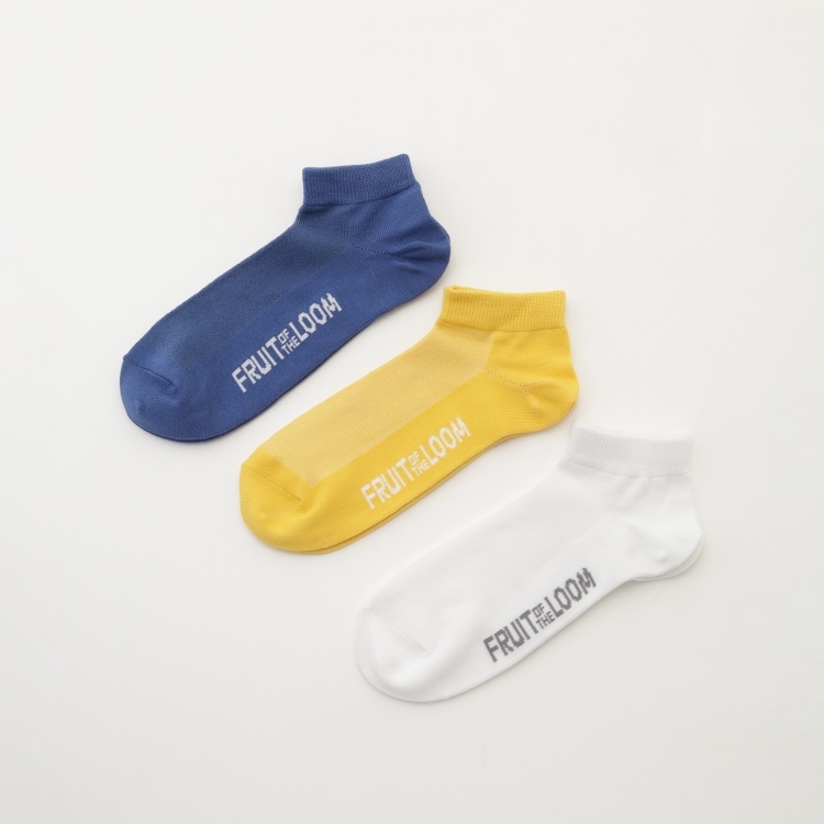 オフプライスストア(ファッショングッズ)(OFF PRICE STORE(Fashion Goods))のFRUIT OF THE LOOM（フルーツ オブ ザ ルーム） 3PAIR　アンクルソックス ソックス