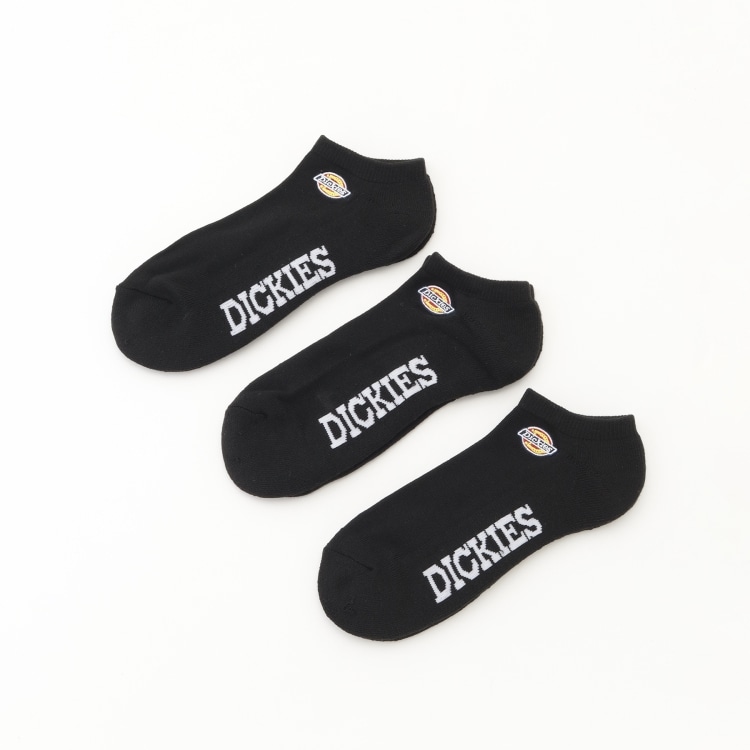 オフプライスストア(ファッショングッズ)(OFF PRICE STORE(Fashion Goods))のDickies（ディッキーズ） 3PAIRS　PACK　ロゴ刺繍アンクルソックス ソックス