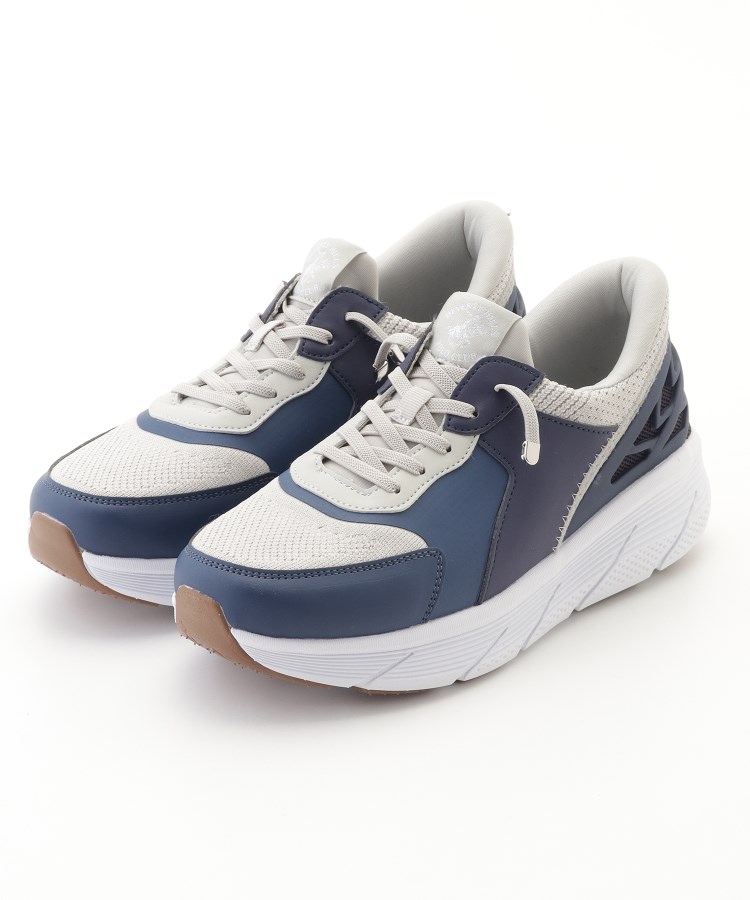 オフプライスストア(ファッショングッズ)(OFF PRICE STORE(Fashion Goods))のBeverly Hills Polo Club（ビバリーヒルズポロクラブ） スクイーズスライドシューズ【SALE/セール/カジュアル/デイリー/トレンド/スポーティースタイル】 ブルー(093)