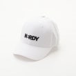 オフプライスストア(ファッショングッズ)(OFF PRICE STORE(Fashion Goods))のNERDY（ノルディ） BIG BLENK LOGO BALL CAP【SALE/セール/カジュアル/デイリー/トレンド/スポーティースタイル/キャップ】 ホワイト(002)