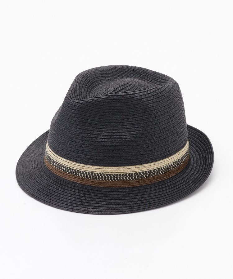 オフプライスストア(ファッショングッズ)(OFF PRICE STORE(Fashion Goods))のSHIGEMATSU（シゲマツ） ペーパーブレードハット ブラック(019)