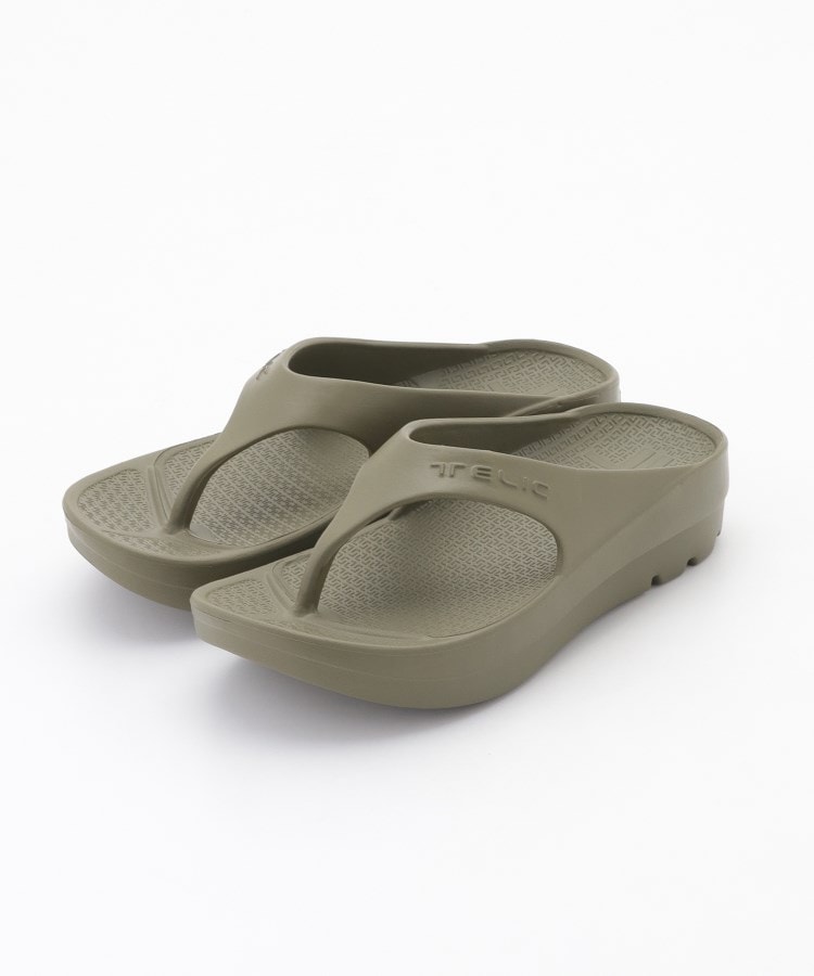 オフプライスストア(ファッショングッズ)(OFF PRICE STORE(Fashion Goods))のTELIC（テリック） TELIC W-FLIPFLOP オリーブグリーン(026)