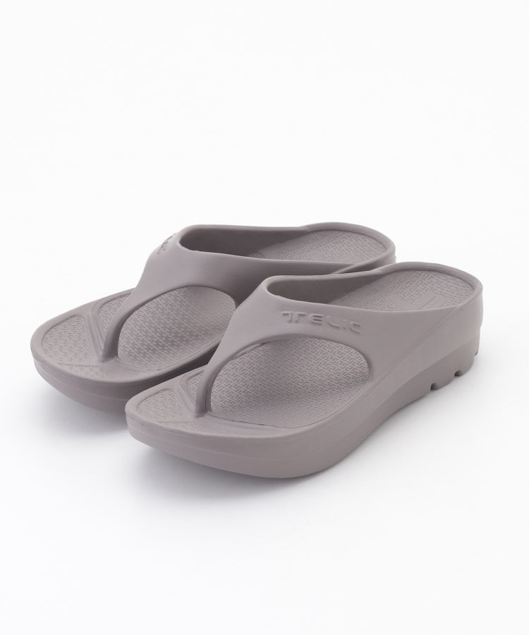 オフプライスストア(ファッショングッズ)(OFF PRICE STORE(Fashion Goods))のTELIC（テリック） TELIC W-FLIPFLOP アッシュグレー(012)