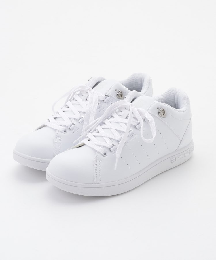 オフプライスストア(ファッショングッズ)(OFF PRICE STORE(Fashion Goods))のK・SWISS（ケイ・スイス） レースアップスニーカー【SALE/セール/オフプライス/カジュアル/デイリー/トレンド/ストリート/スポーティースタイル】 ホワイト(001)