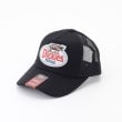 オフプライスストア(ファッショングッズ)(OFF PRICE STORE(Fashion Goods))のDickies（ディッキーズ） 刺繍ロゴ　メッシュキャップ ブラック(502)