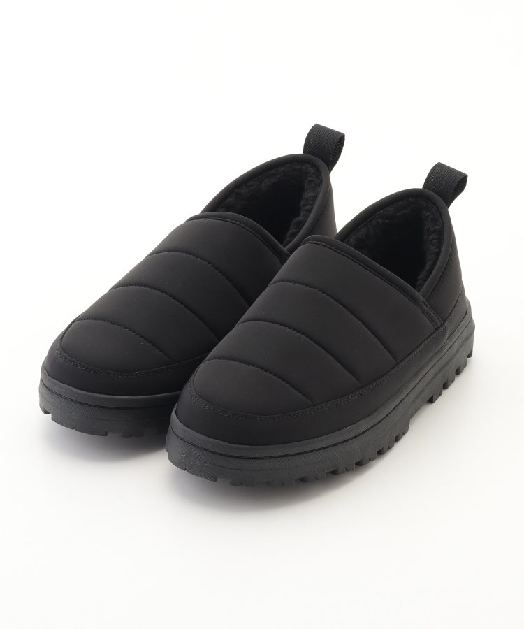 オフプライスストア(ファッショングッズ)(OFF PRICE STORE(Fashion Goods))のPIPING HOT(パイピングホット) キルティングナイロンシューズ【SALE/セール/カジュアル/デイリー/トレンド】 ブラック(019)