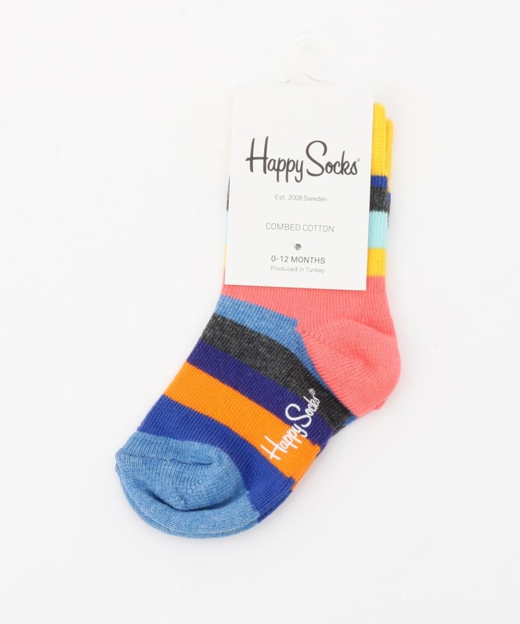 オフプライスストア(ファッショングッズ)(OFF PRICE STORE(Fashion Goods))のHappy Socks 配色ボーダー柄ソックス2