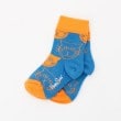 オフプライスストア(ファッショングッズ)(OFF PRICE STORE(Fashion Goods))のHappy Socks キャット柄ソックス オレンジ(332)