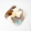 オフプライスストア(ファッショングッズ)(OFF PRICE STORE(Fashion Goods))のSheep House 長毛スクラップクッション ベージュ(552)