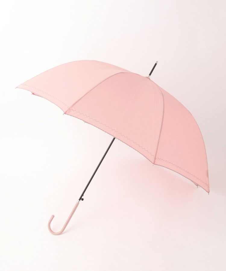 オフプライスストア(ファッショングッズ)(OFF PRICE STORE(Fashion Goods))のwater front Wステッチ長傘 ピンク(071)