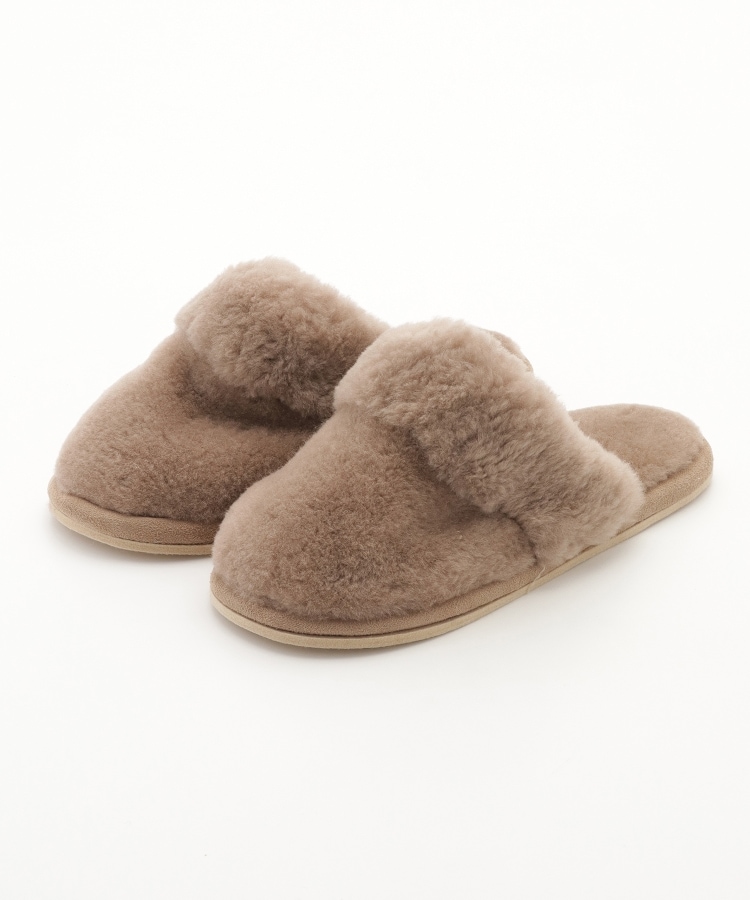 オフプライスストア(ファッショングッズ)(OFF PRICE STORE(Fashion Goods))のSheep House（シープハウス） ムートンスリッパ グレイッシュブラウン(044)