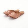 オフプライスストア(ファッショングッズ)(OFF PRICE STORE(Fashion Goods))のshesay（シセイ） 刺繍スリッパ カーキ(027)