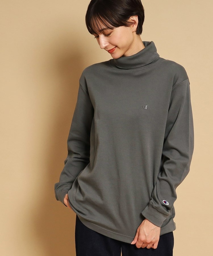 ユニセックス】Champion(チャンピオン)タートルネックロングスリーブT