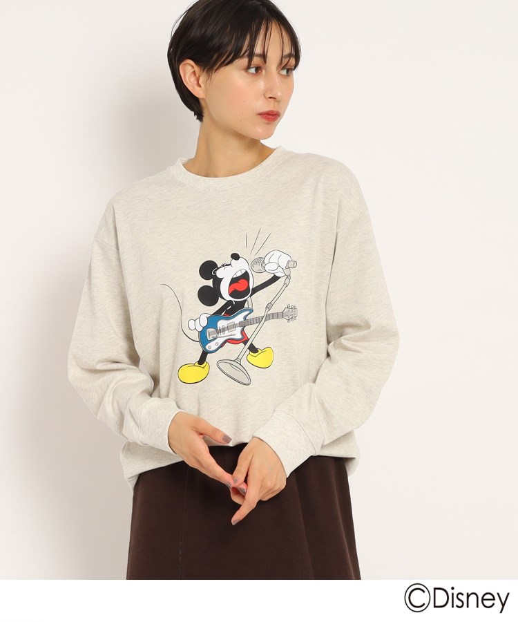 Disney】ミッキーマウス/ミュージック ロングスリーブTシャツ（UNISEX ...