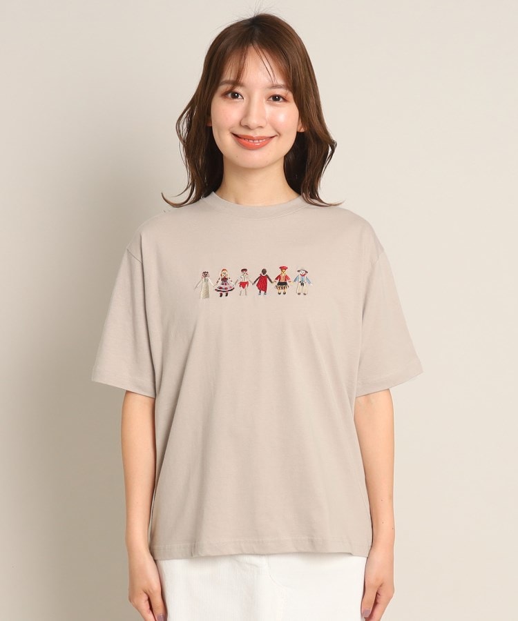 デッサン（ユニセックス）(Dessin(UNISEX))の【ユニセックス・キッズリンクコーデ】刺繍Tシャツ16