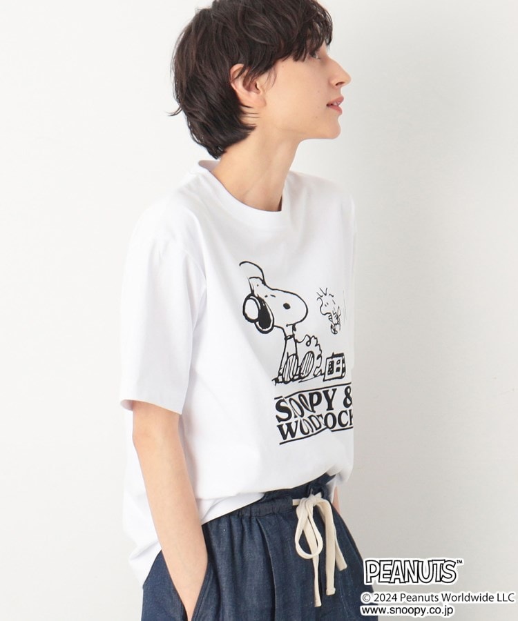 デッサン（ユニセックス）(Dessin(UNISEX))の【ユニセックス】Dessin×PEANUTS Tシャツ1