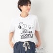 デッサン（ユニセックス）(Dessin(UNISEX))の【ユニセックス】Dessin×PEANUTS Tシャツ ホワイト(001)