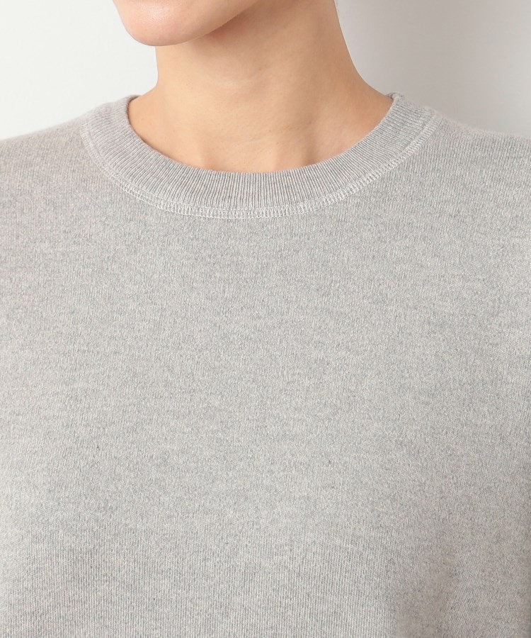 デッサン（ユニセックス）(Dessin(UNISEX))の【ユニセックス・洗える】コットンカシミヤケーブルニット16