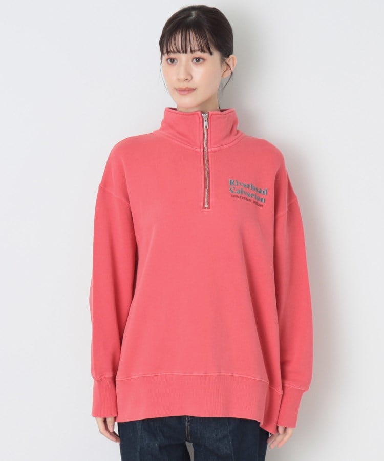 デッサン（ユニセックス）(Dessin(UNISEX))の【ユニセックス・洗える】ハーフジップスウェット13