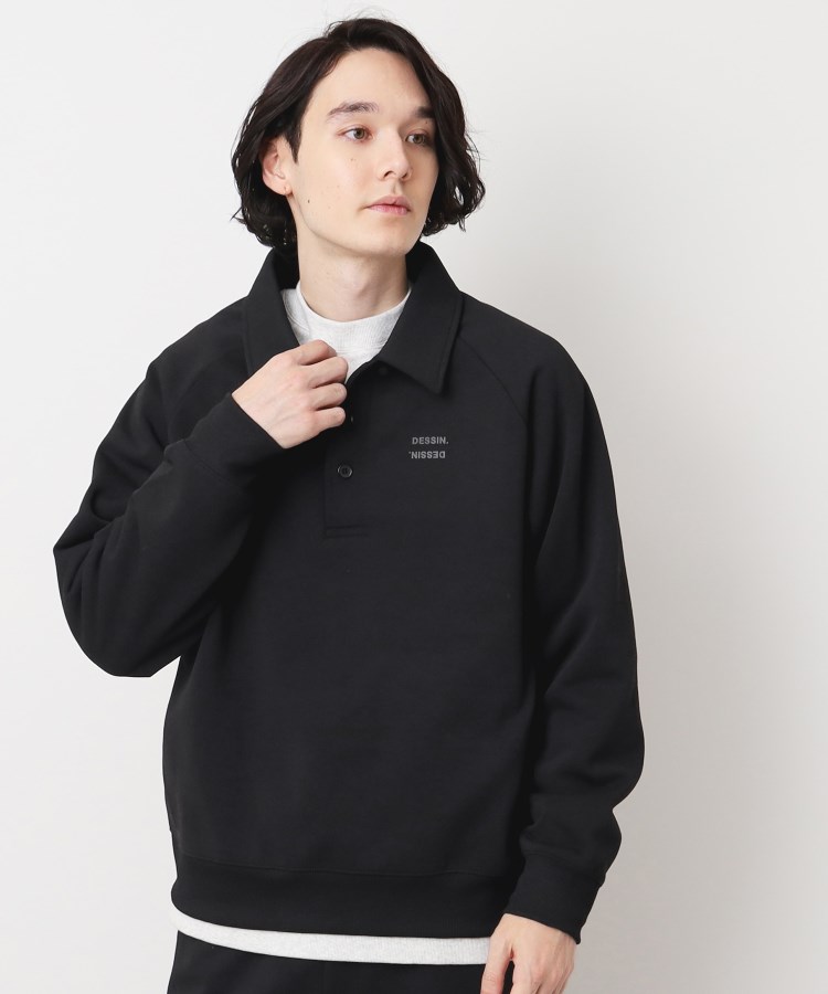 デッサン（ユニセックス）(Dessin(UNISEX))の【ユニセックス】裏毛起毛衿付スウェット6