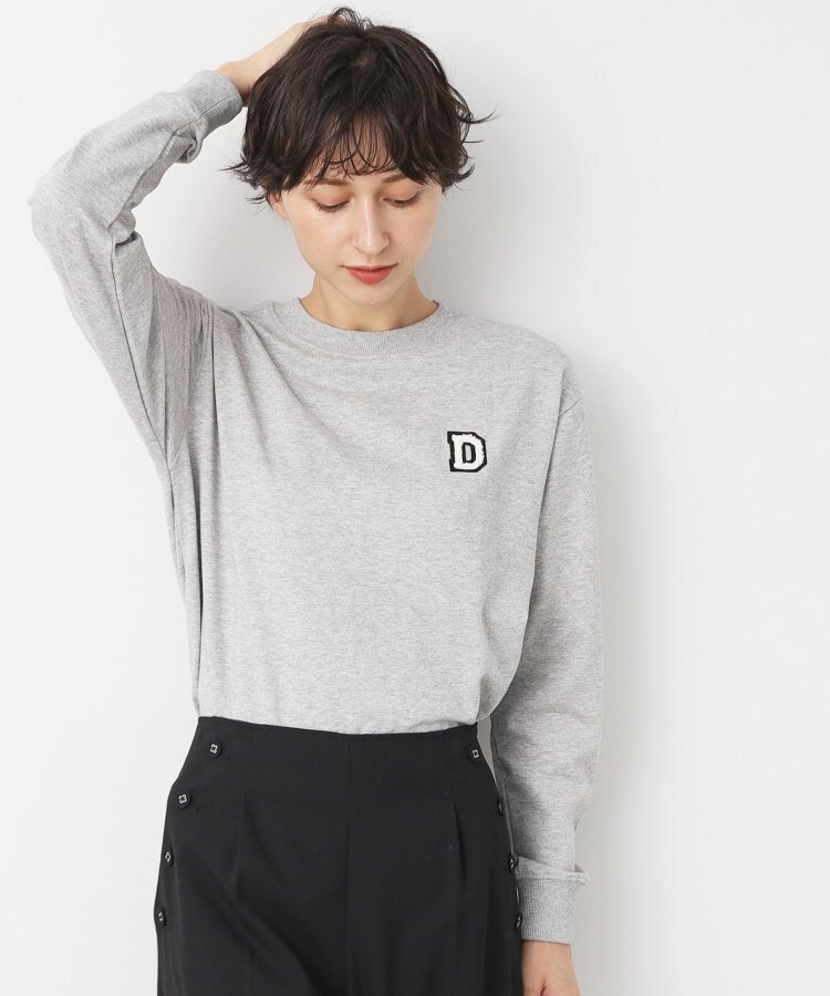 デッサン（ユニセックス）(Dessin(UNISEX))の【ユニセックス・洗える】ミニ裏毛ロンT5
