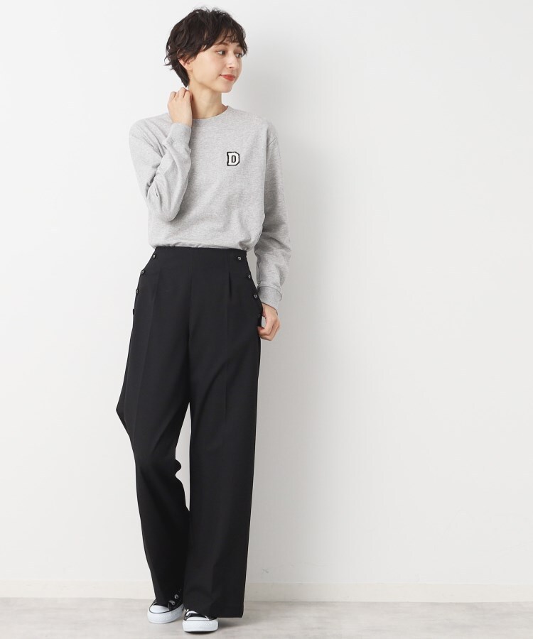デッサン（ユニセックス）(Dessin(UNISEX))の【ユニセックス・洗える】ミニ裏毛ロンT7
