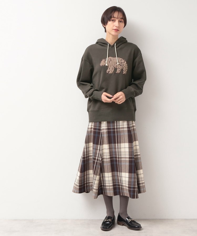 デッサン（ユニセックス）(Dessin(UNISEX))の【ユニセックス・洗える】ベアフードスウェット7
