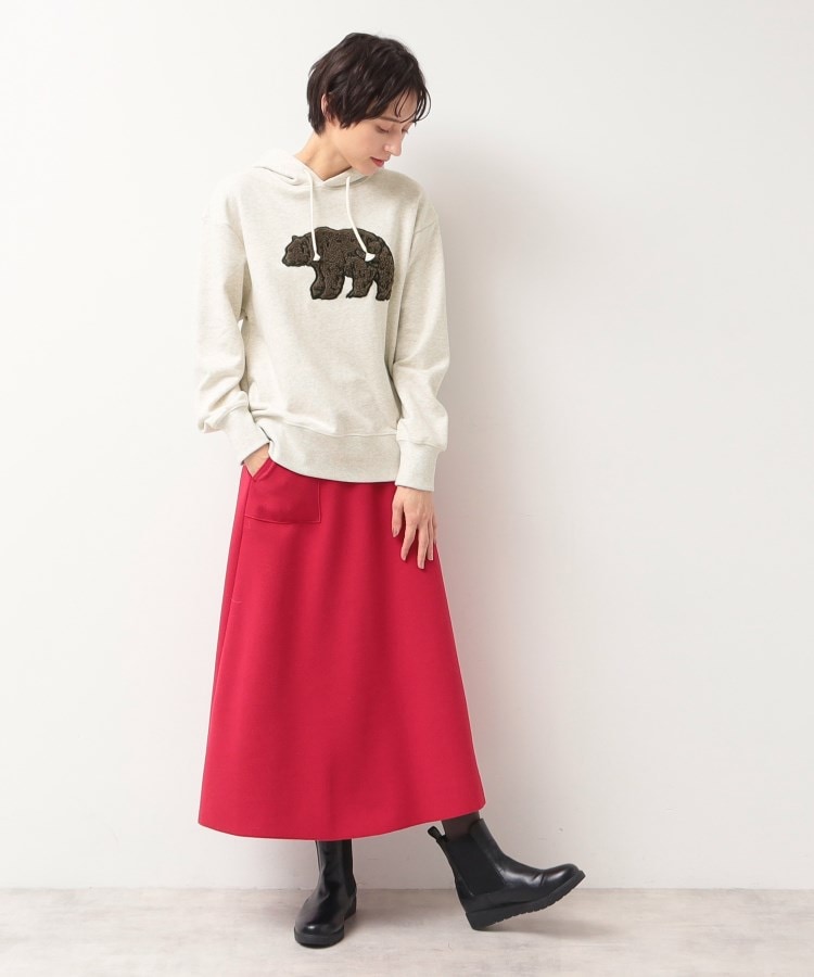 デッサン（ユニセックス）(Dessin(UNISEX))の【ユニセックス・洗える】ベアフードスウェット3