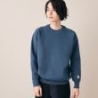 デッサン（ユニセックス）(Dessin(UNISEX))の【ユニセックス・洗える】リサイクルポリエステルニット ブルー(092)