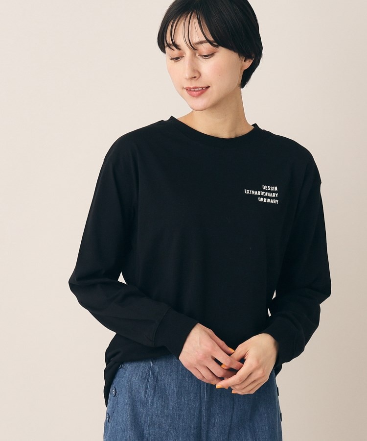 デッサン（ユニセックス）(Dessin(UNISEX))の【ユニセックス】バックプリントロングスリーブTシャツ5