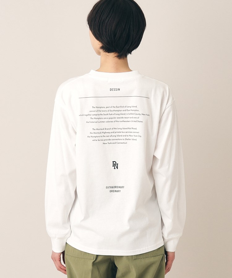 デッサン（ユニセックス）(Dessin(UNISEX))の【ユニセックス】バックプリントロングスリーブTシャツ15