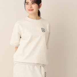 デッサン（ユニセックス）(Dessin(UNISEX))の【ユニセックス・洗える】ロゴ刺繍Tシャツ