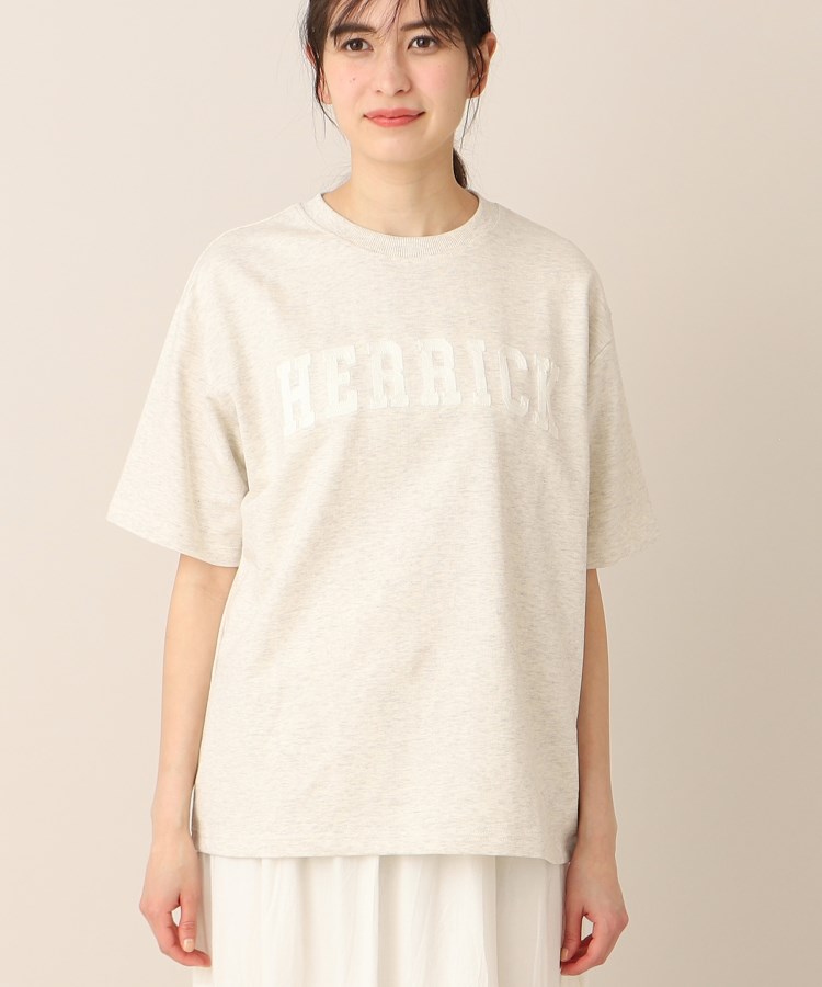 デッサン（ユニセックス）(Dessin(UNISEX))の【ユニセックス・洗える】ロゴ刺繍Tシャツ13