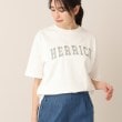 デッサン（ユニセックス）(Dessin(UNISEX))の【ユニセックス・洗える】ロゴ刺繍Tシャツ ホワイト(001)