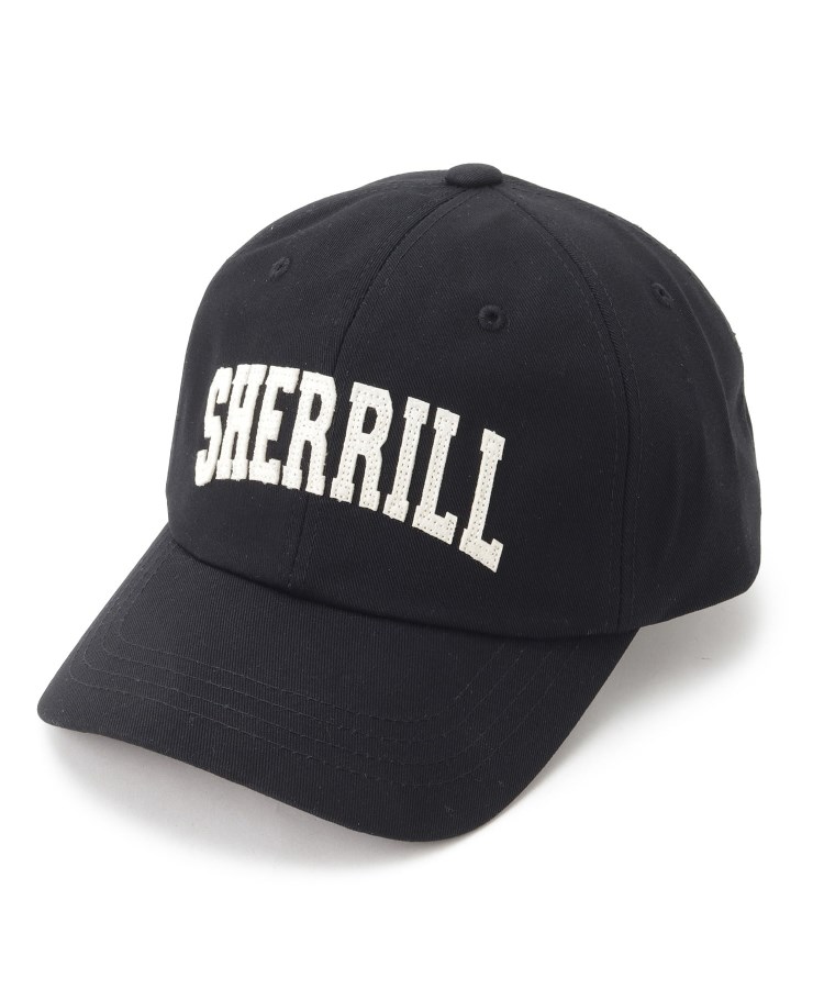 デッサン（ユニセックス）(Dessin(UNISEX))のSHERRILLロゴキャップ ブラック(019)