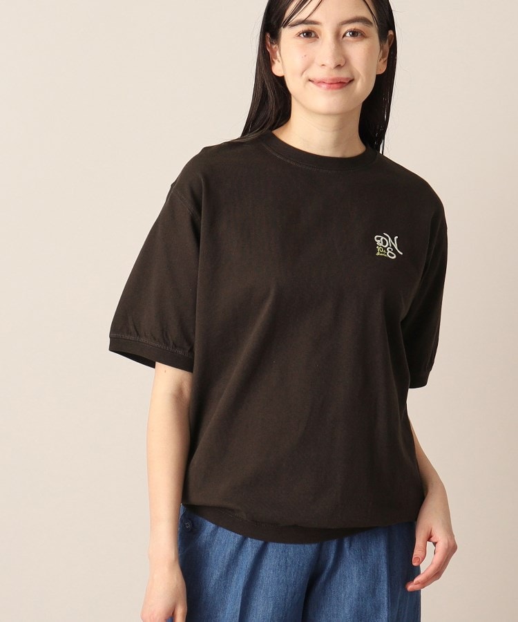 デッサン（ユニセックス）(Dessin(UNISEX))の【ユニセックス・洗える】10周年10カラーロゴTシャツ ブラウン(044)