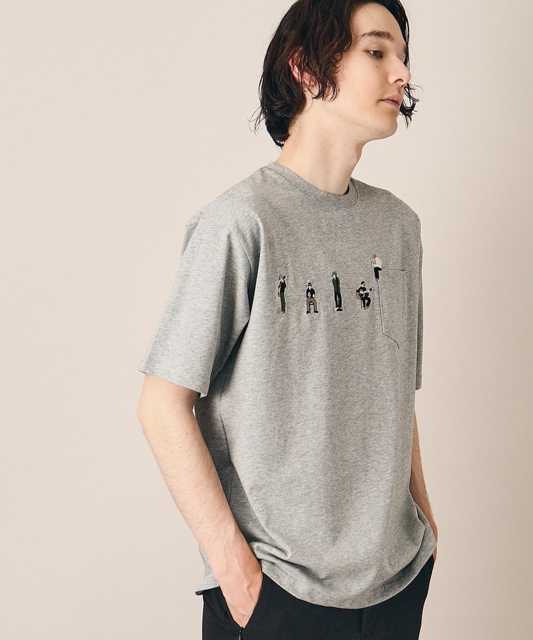 デッサン（ユニセックス）(Dessin(UNISEX))の【ユニセックス】ピープル刺繍Tシャツ9