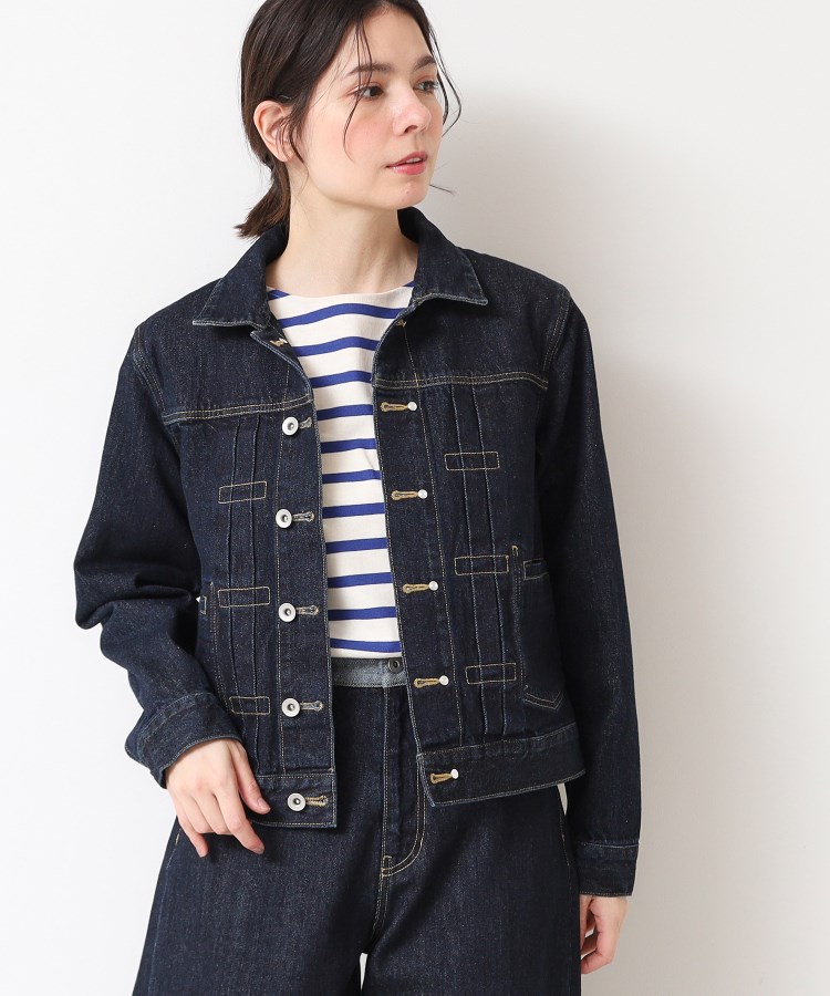 デッサン（ユニセックス）(Dessin(UNISEX))の【リバーシブル・ユニセックス】デニムジャケット10
