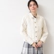 デッサン（ユニセックス）(Dessin(UNISEX))の【リバーシブル・ユニセックス】デニムジャケット ホワイト(002)