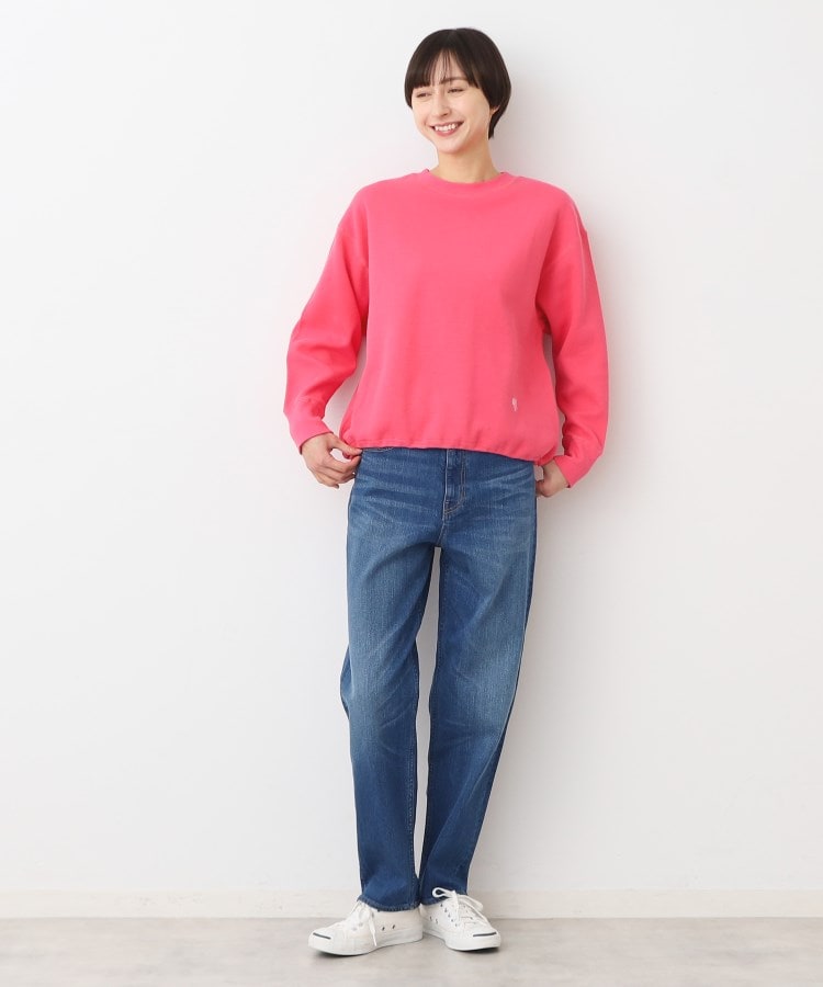 デッサン（ユニセックス）(Dessin(UNISEX))の【ユニセックス・洗える】テーパードデニムパンツ7