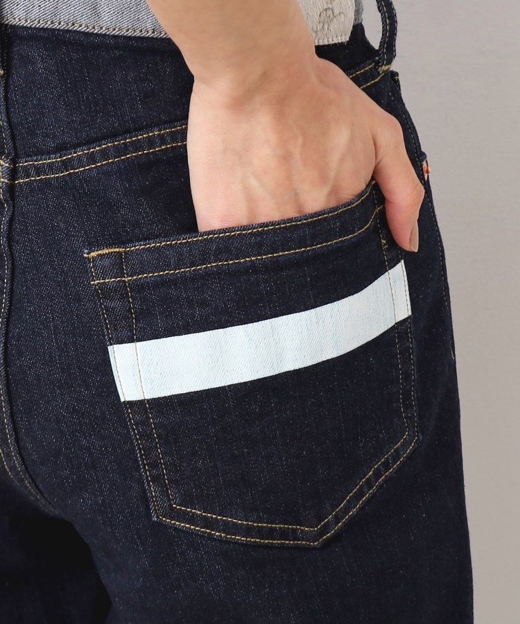 デッサン（ユニセックス）(Dessin(UNISEX))の【ユニセックス・洗える】テーパードデニムパンツ19