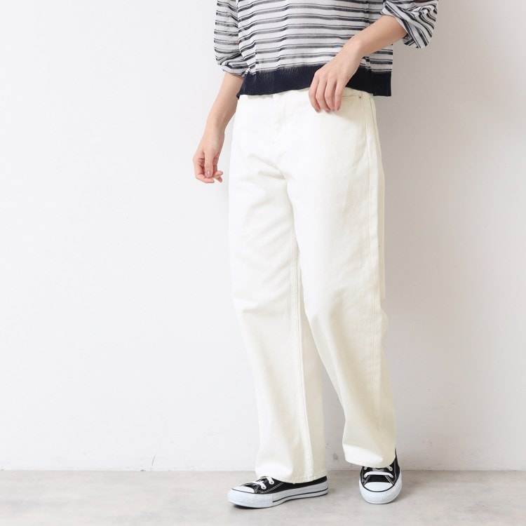 デッサン（ユニセックス）(Dessin(UNISEX))の【ユニセックス】ワイドデニム フルレングスパンツ